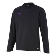 アンブロ（UMBRO）（メンズ）サッカーウェア ラインドクロストップ UUUSJF31 BLK