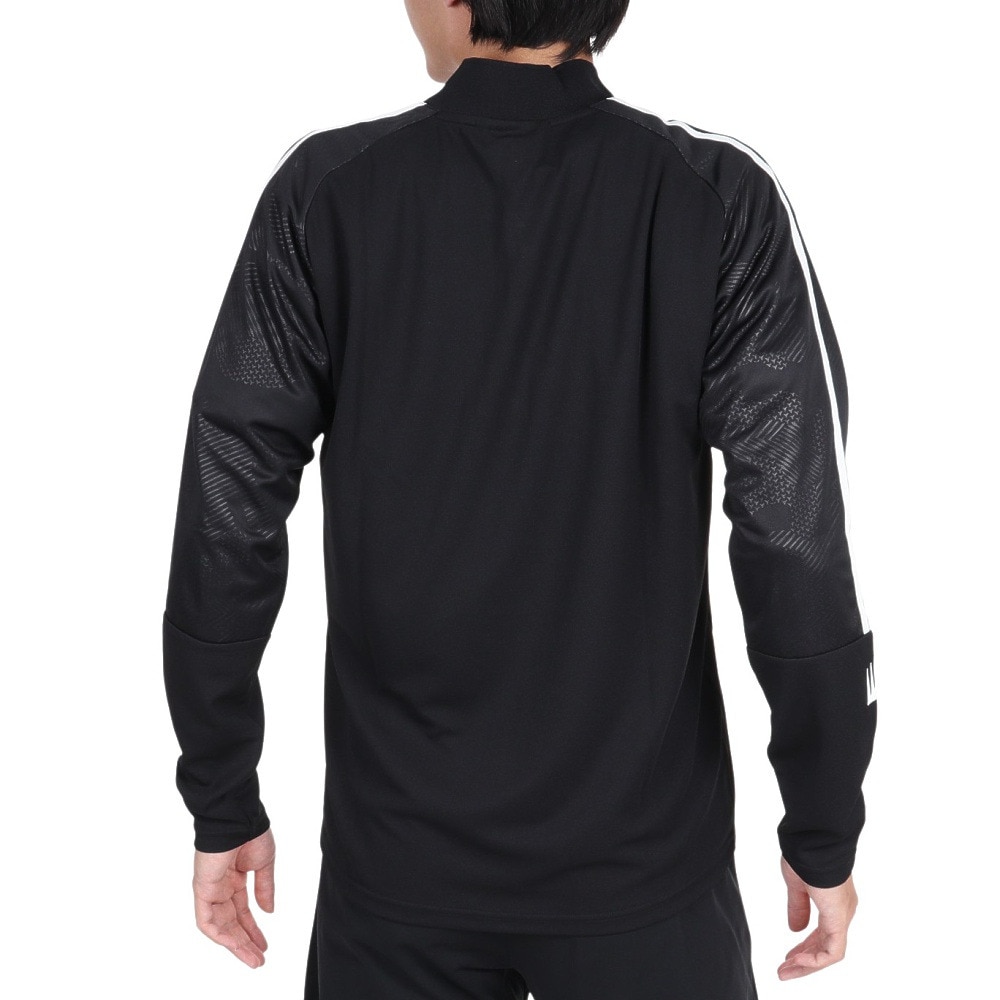 ニューバランス（new balance）（メンズ）サッカーウェア ハーフジップトップ AMT35288BKW 速乾