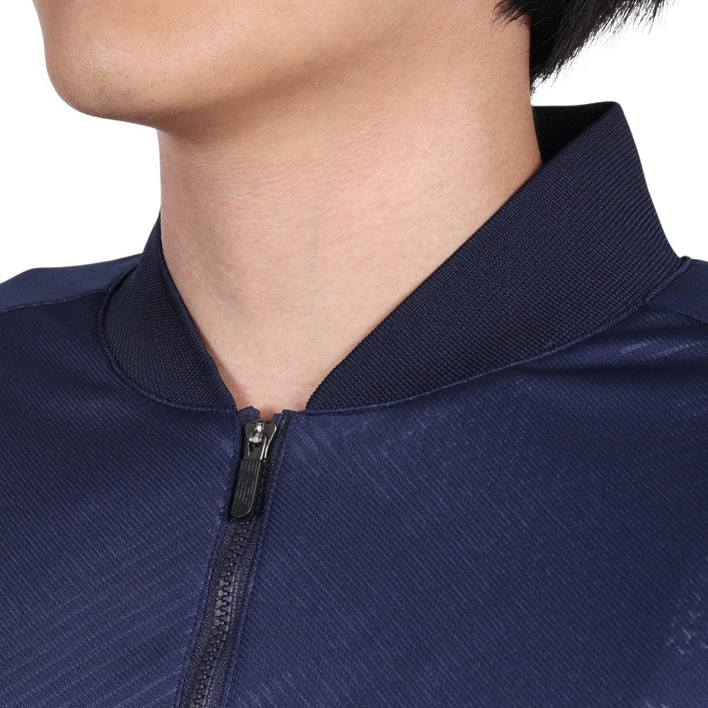 ニューバランス（new balance）（メンズ）サッカーウェア ハーフジップトップ AMT35288NV 速乾