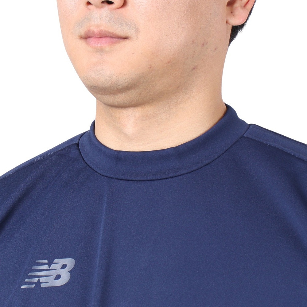 ニューバランス（new balance）（メンズ）サッカーウェア SMUボンディングニットトップ AMT35291NV