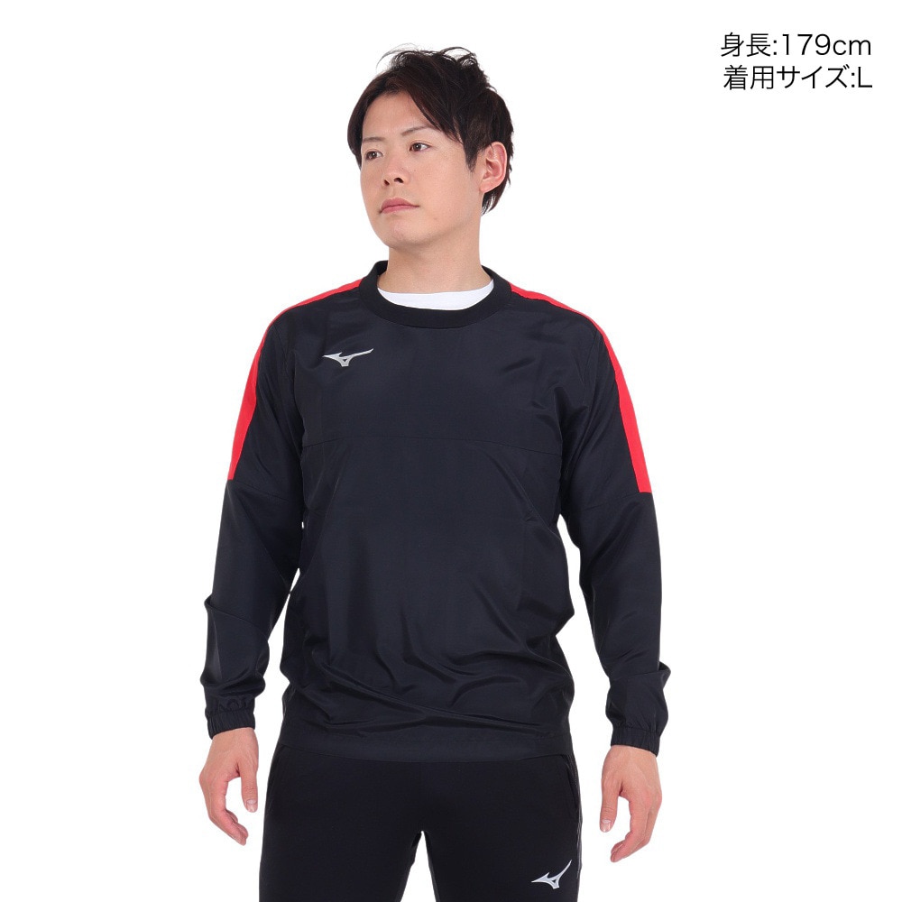 ミズノ（MIZUNO）（メンズ、レディース）サッカーウェア ピステシャツ P2MEAG5096