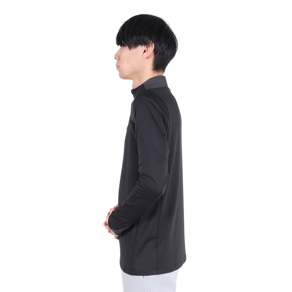 ナイキ（NIKE）（メンズ）サッカーウェア ドライフィット ストライク 1/2 ジップ 長袖ドリルトップ FN2404-010 速乾