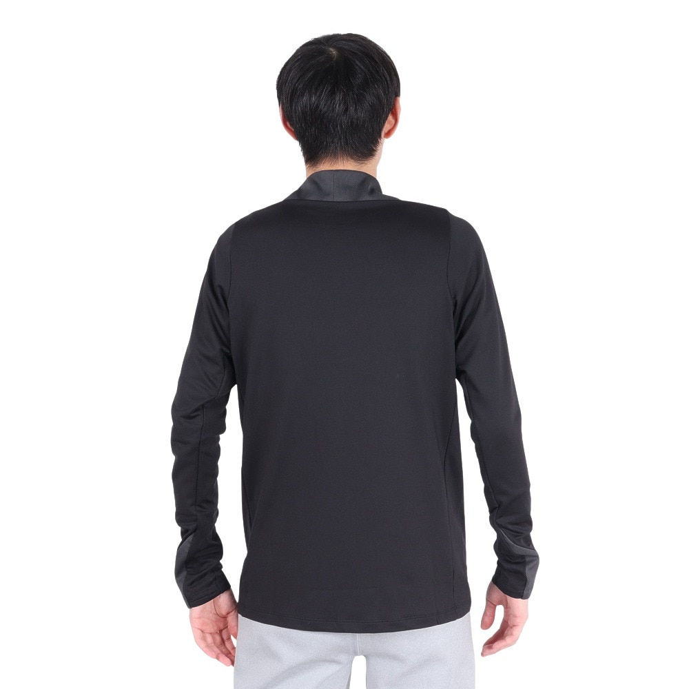 ナイキ（NIKE）（メンズ）サッカーウェア ドライフィット ストライク 1/2 ジップ 長袖ドリルトップ FN2404-010 速乾