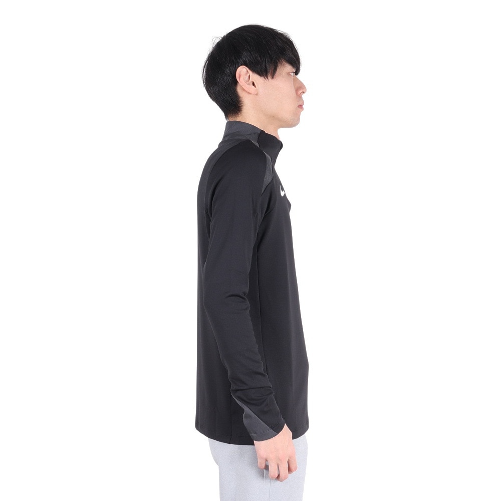 ナイキ（NIKE）（メンズ）サッカーウェア ドライフィット ストライク 1/2 ジップ 長袖ドリルトップ FN2404-010 速乾