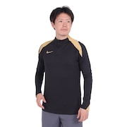 (メンズ)サッカーウェア ドライフィット ストライク 1/2 ジップ 長袖ドリルトップ FN2404-011 速乾
