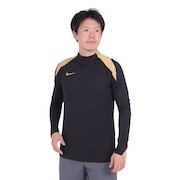 ナイキ（NIKE）（メンズ）サッカーウェア ドライフィット ストライク 1/2 ジップ 長袖ドリルトップ FN2404-011