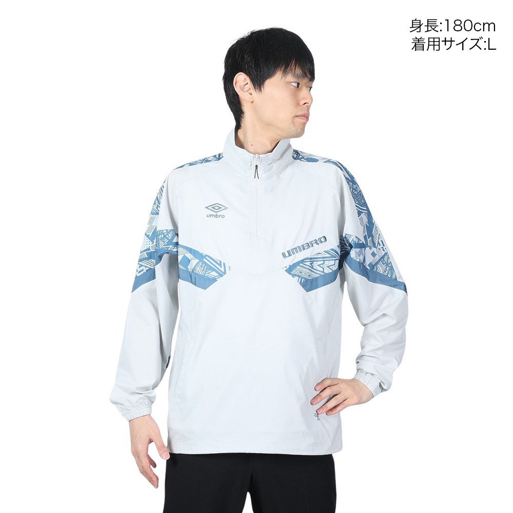 アンブロ（UMBRO）（メンズ）サッカーウェア THE THIRD アノラックピステ UUUXJF31 GCGY