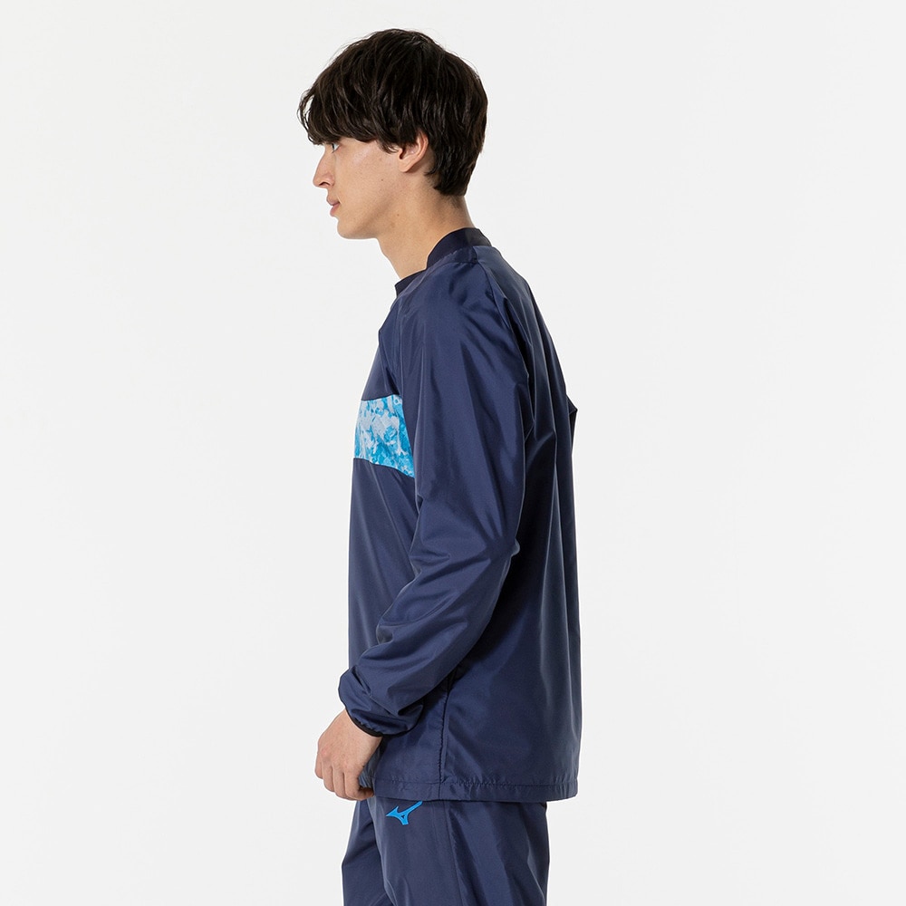 ミズノ（MIZUNO）（メンズ、レディース）サッカーウェア ライニングピステシャツ P2MEB52511