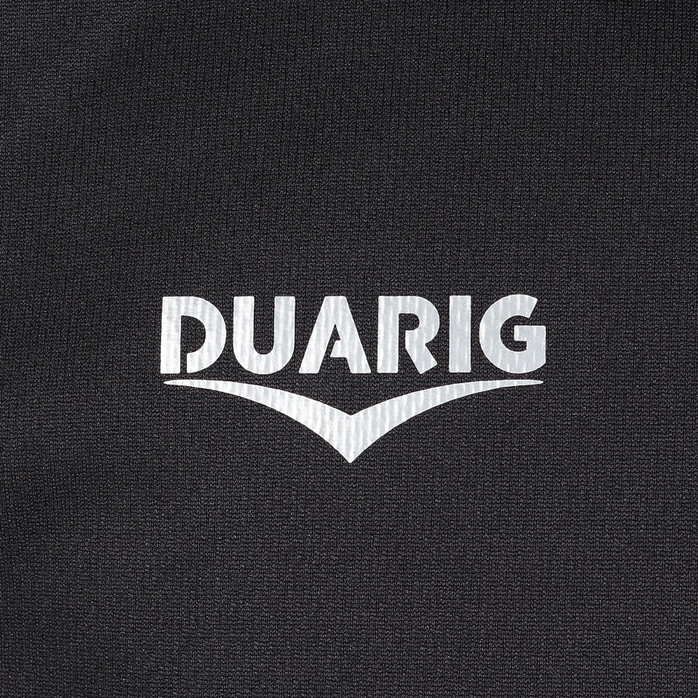 デュアリグ（DUARIG）（メンズ）サッカーウェア ウインドクロス ハーフジップ カブリ プラクティスピステ 5F0007-SCWR-741HD BLK