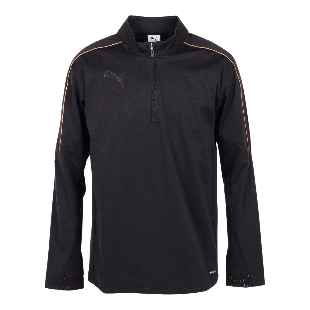 プーマ サッカーウェア キング ウィンドプルーフ 2.0 トップ 52960903 M ブラック×ゴールド サッカー
