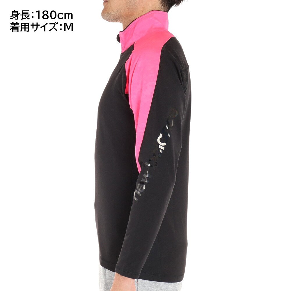 ニューバランス（new balance）（メンズ）サッカーウェア ハーフジップウォームアップトップ JMTF1160BAK★★★