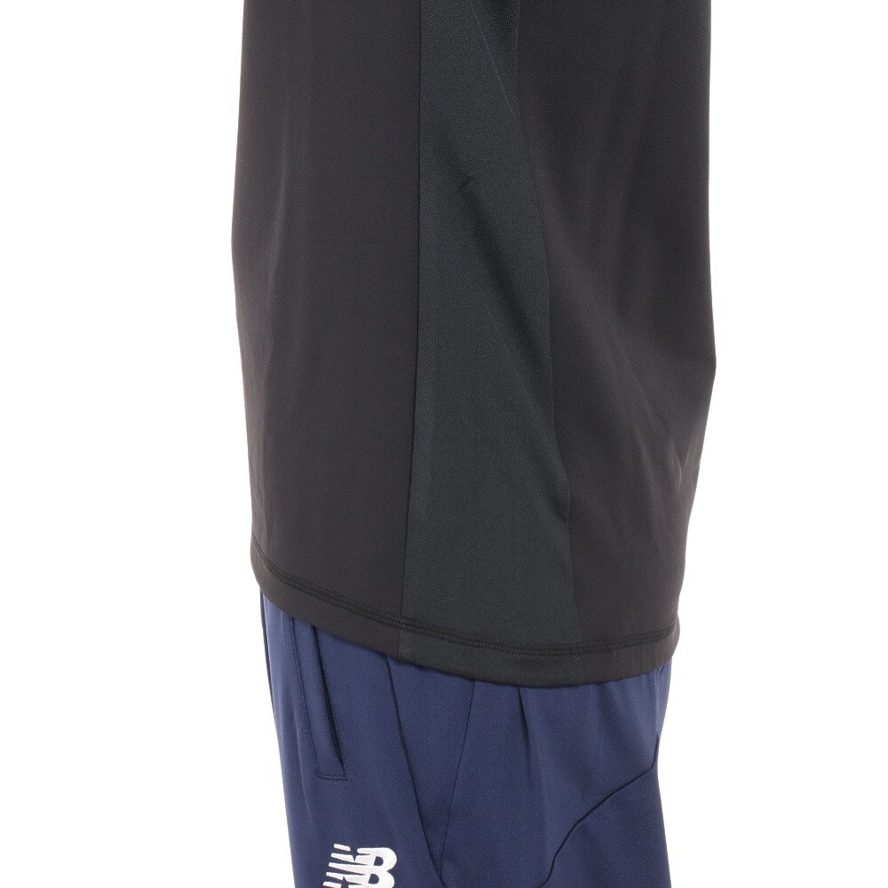 ニューバランス（new balance）（メンズ）サッカーウェア ハーフジップウォームアップトップ JMTF1160BK★★★