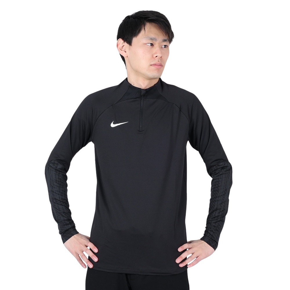 ナイキ（NIKE）（メンズ）サッカーウェア ドライフィト ストライク 長袖ドリルトップ DV9226-010