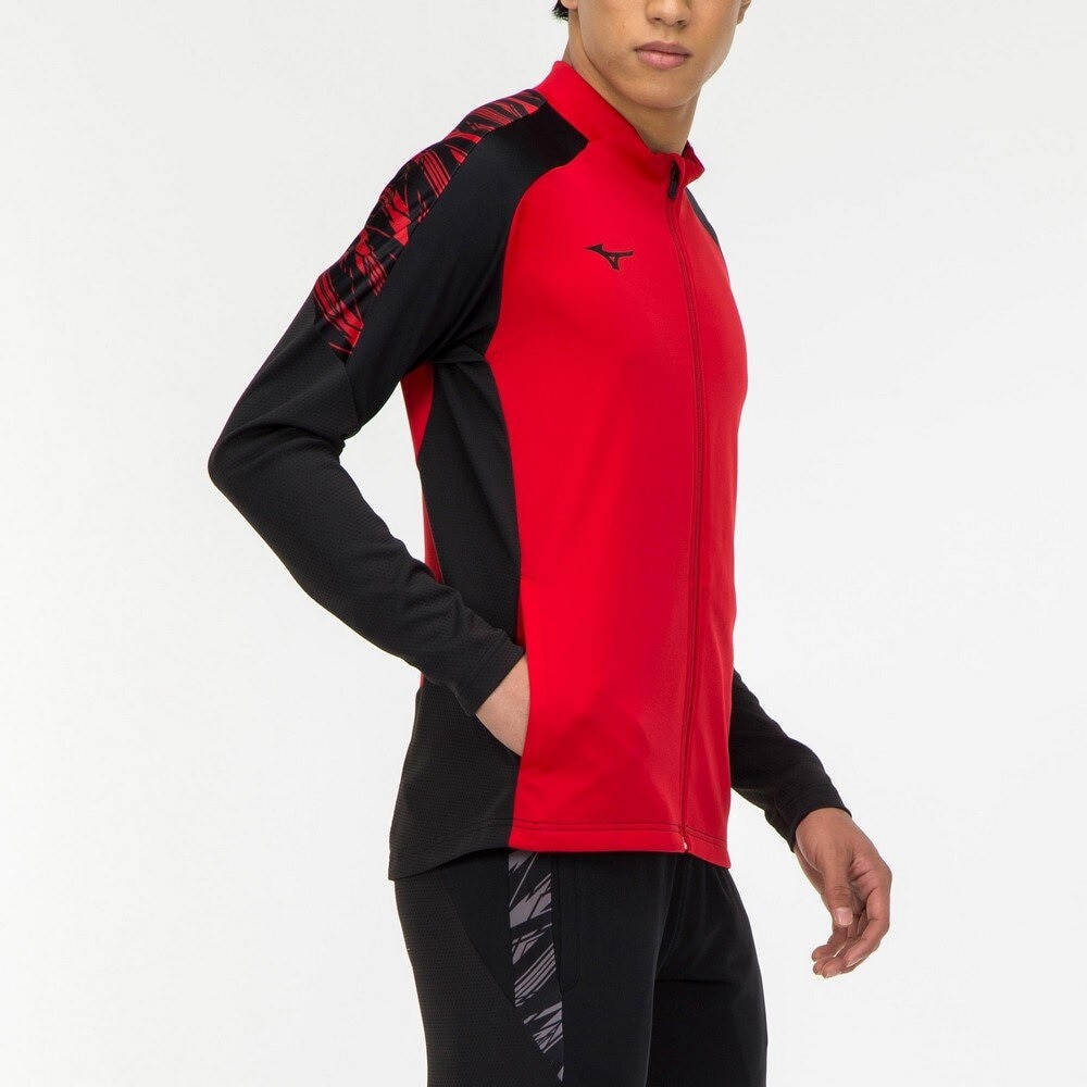 ミズノ（MIZUNO）（メンズ、レディース）サッカーウェア ソフトニットジャケット P2MC203562