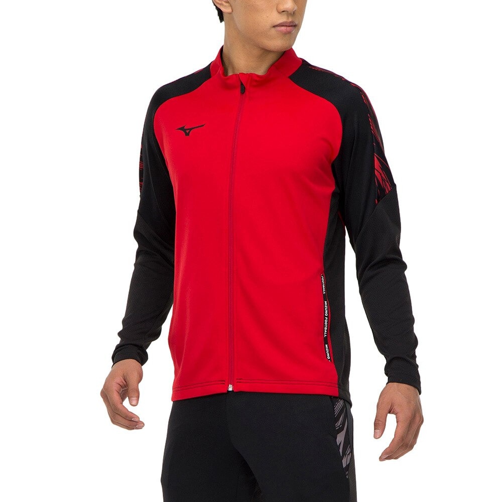 ミズノ（MIZUNO）（メンズ、レディース）サッカーウェア ソフトニットジャケット P2MC203562