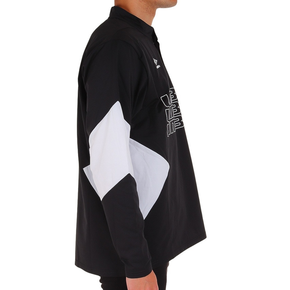 アンブロ（UMBRO）（メンズ）サッカーウェア ウォームアップトップ UUUVJF13 BLK