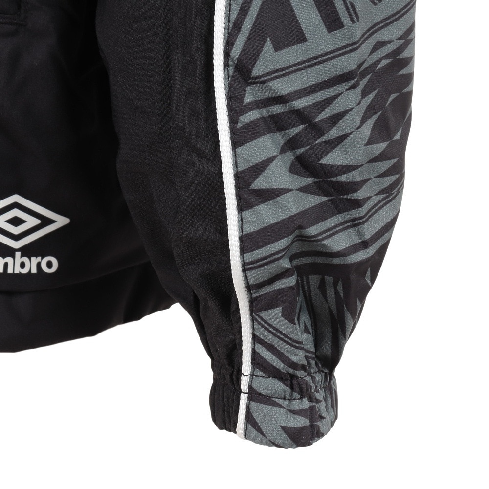 アンブロ（UMBRO）（メンズ）サッカーウェア エアーサモーションジャケット UUUWJF41 BLK
