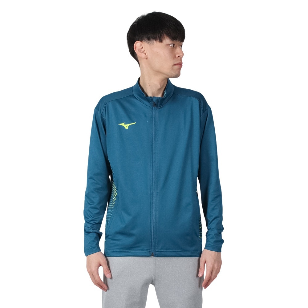 ミズノ（MIZUNO）（メンズ）サッカーウェア PRO トレーニングトップ フルジップジャケット P2MCB03532