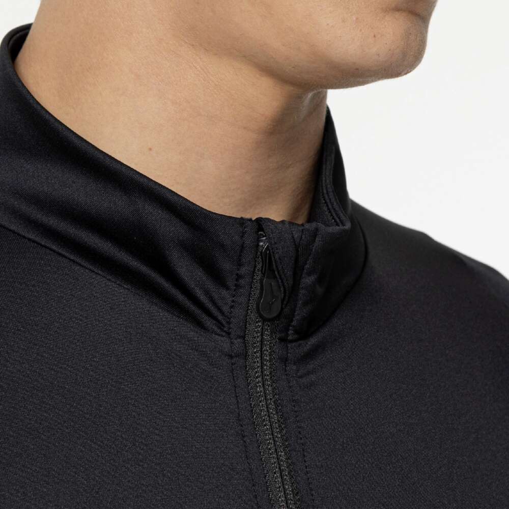 ミズノ（MIZUNO）（メンズ、レディース）サッカーウェア ストレッチフリースシャツ フルジップ P2MCB51509