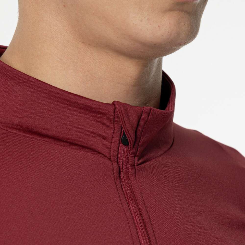 ミズノ（MIZUNO）（メンズ、レディース）サッカーウェア ストレッチフリースシャツ ハーフジップ P2MCB51666