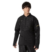 (メンズ、レディース)サッカーウェア 発熱素材 モレリア ハイブリッドトレーニングトップ P2MEB50309