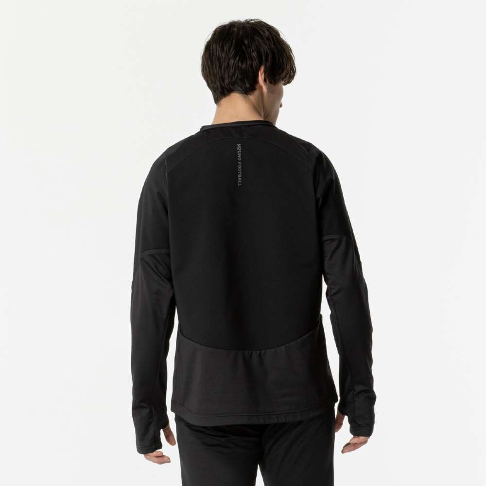 ミズノ（MIZUNO）（メンズ、レディース）ストレッチ 防風 テックトレーニングトップ P2MEB53509