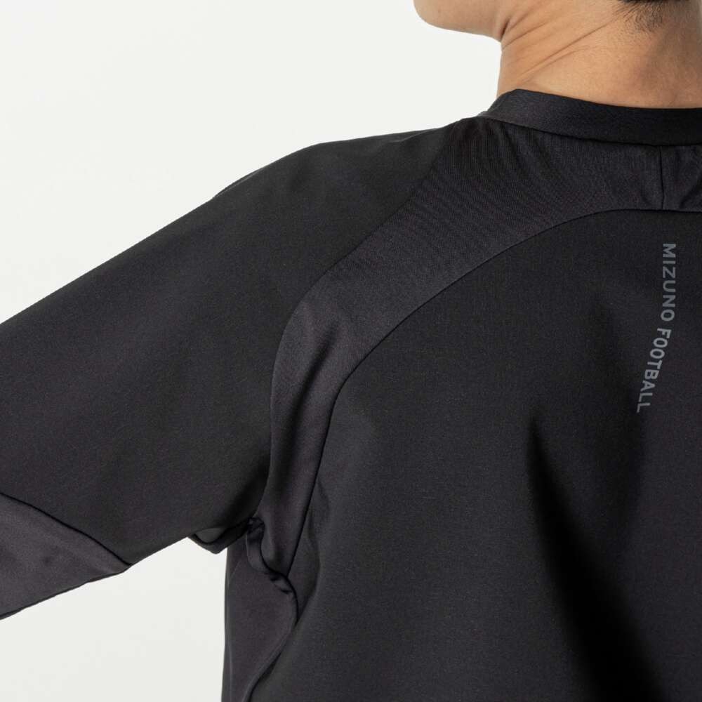 ミズノ（MIZUNO）（メンズ、レディース）ストレッチ 防風 テックトレーニングトップ P2MEB53509