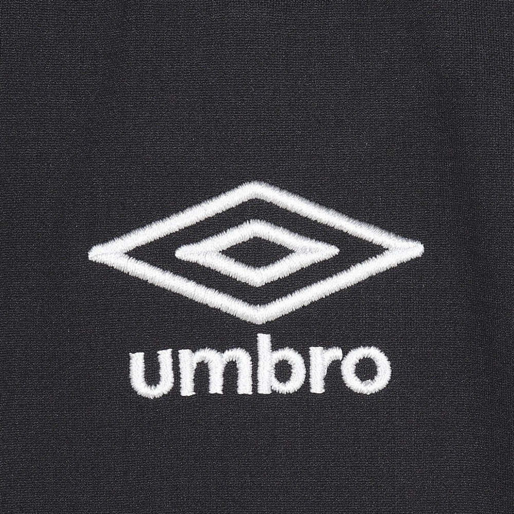 アンブロ（UMBRO）（メンズ）サッカーウェア THE THIRD ウォームアップハーフジップトップ UF4FJG11M BK00