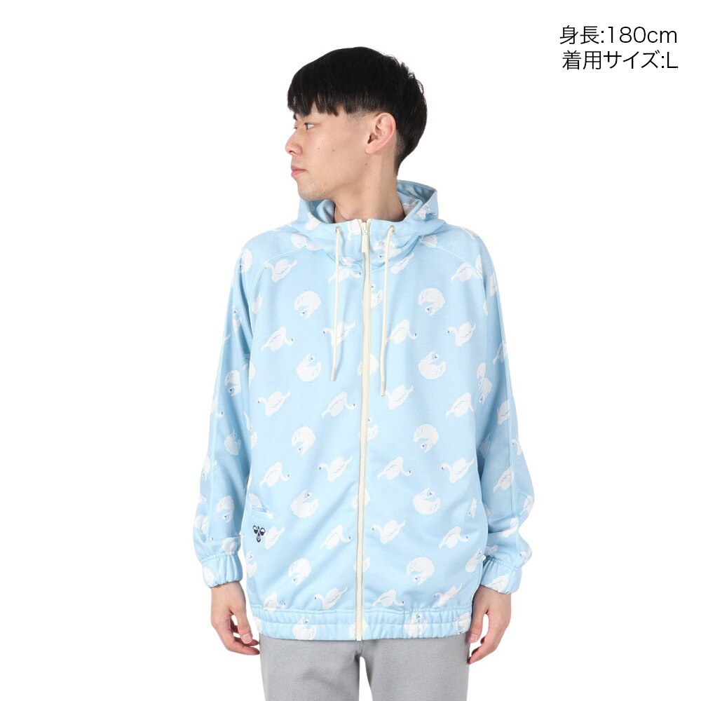 ヒュンメル（hummel）（メンズ、レディース）サッカーウェア PLAY スウェットフルジップジャケット HAP8294-13