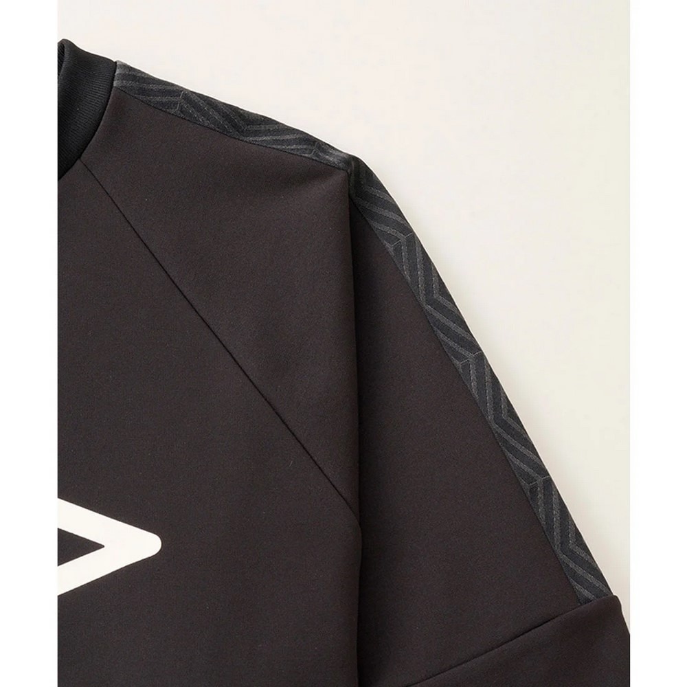アンブロ（UMBRO）（メンズ）サッカーウェア AWAY DAYS クルーネックスウェットトップ UF5SFL20M BK00