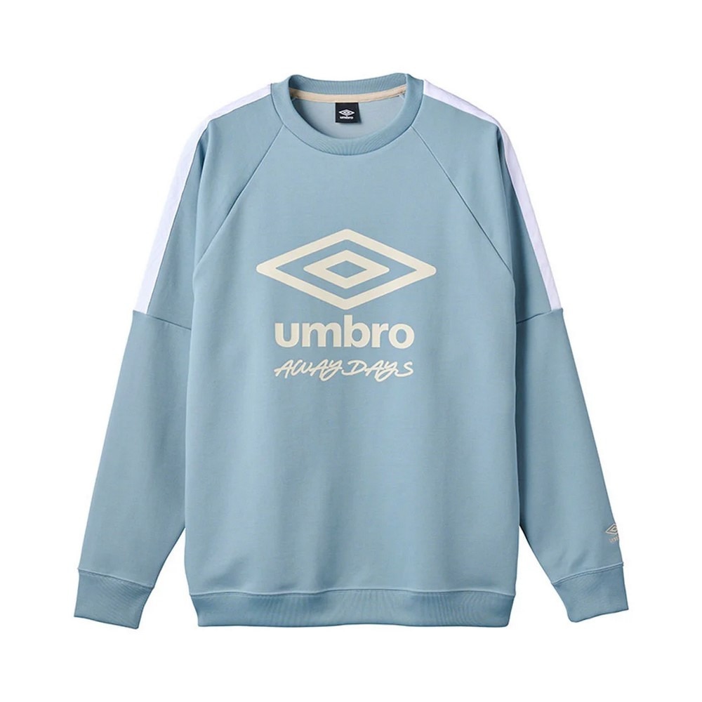 アンブロ（UMBRO）（メンズ）サッカーウェア AWAY DAYS クルーネックスウェットトップ UF5SFL20M BL00