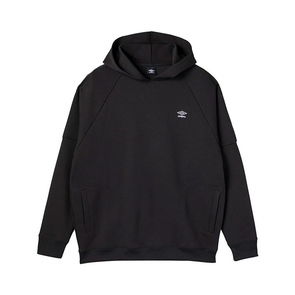 アンブロ（UMBRO）（メンズ）サッカーウェア AWAY DAYS フーデッドスウェットパーカー UF5SFL21M BK00
