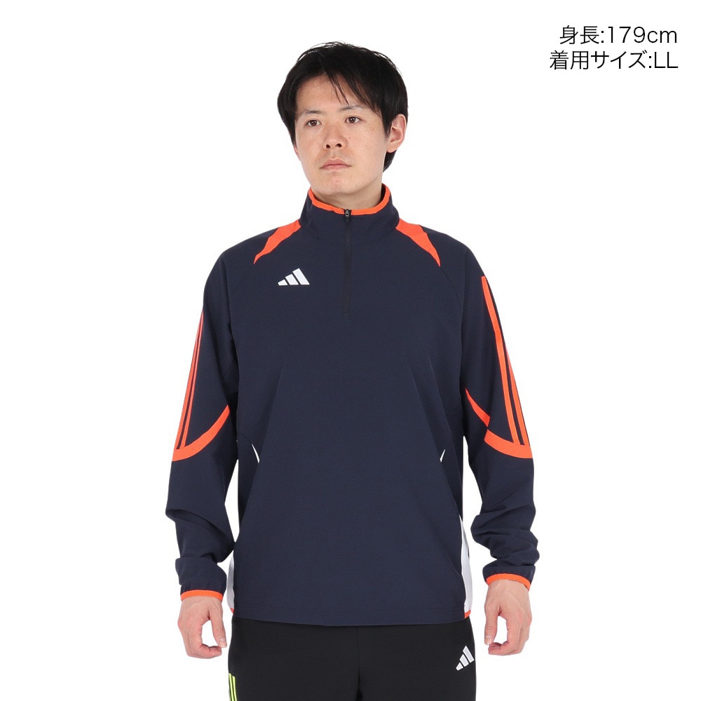 アディダス（adidas）（メンズ）サッカーウェア プラクティス ウォームアップ トップ JL3003
