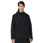 (メンズ)サッカーウェア Black Out Collection 長袖 レイントップ AMT35279BK
