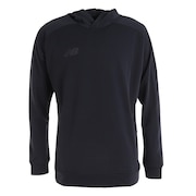 (メンズ)サッカーウェア Black Out Collection 撥水裏起毛ストレッチフーディ AMT35281BK 速乾