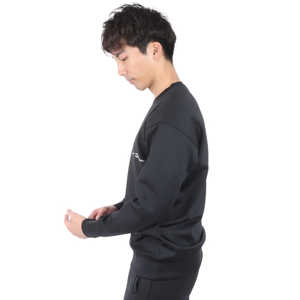 ミズノ（MIZUNO）（メンズ）サッカーウェア ストレッチスウェットプルオーバー P2MCB06609 | スポーツ用品はスーパースポーツゼビオ