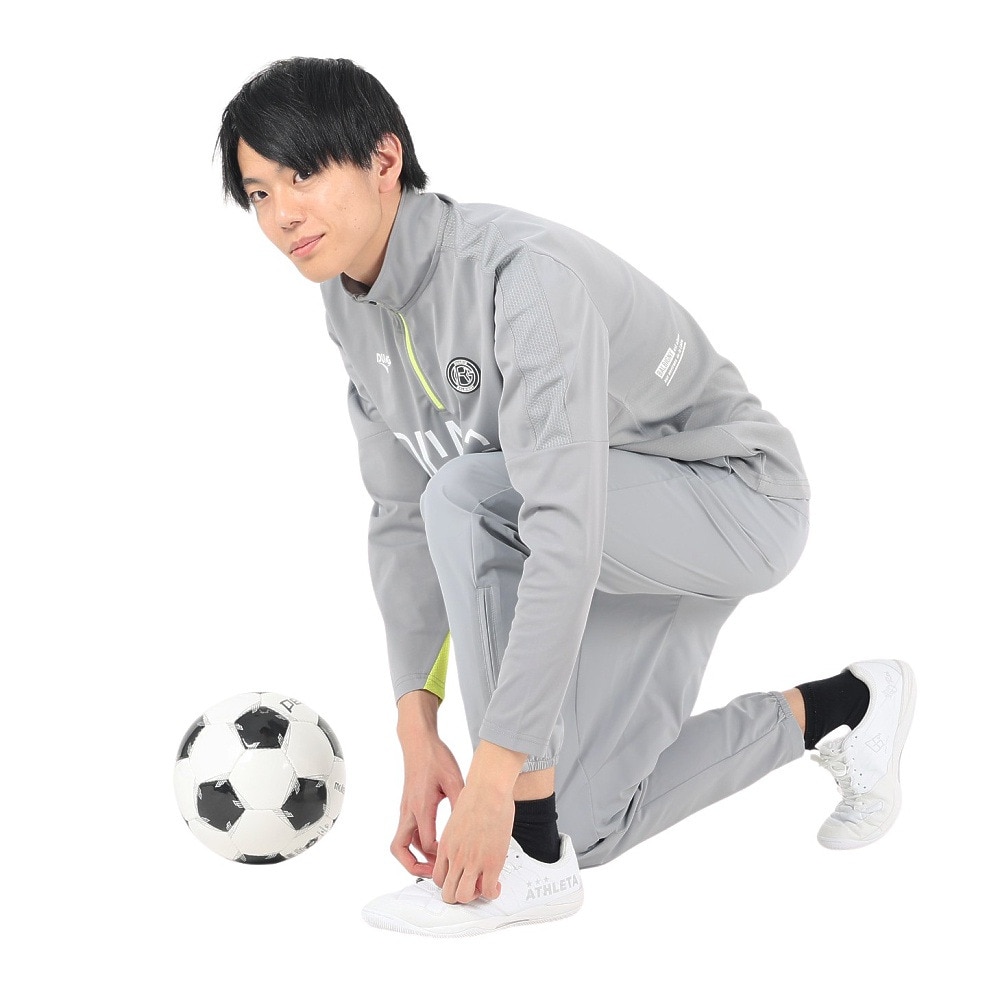 デュアリグ（DUARIG）（メンズ）サッカーウェア ロングパンツ 4S0002-SCWR-741EG GRY