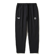 (メンズ)サッカーウェア 裏メッシュ ロングパンツ 4F0007-SCWR-741EG BLK