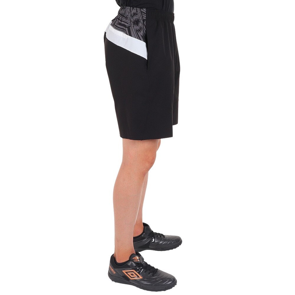 アンブロ（UMBRO）（メンズ）サッカーウェア ウーブンハーフパンツ UUUVJG33 BLK