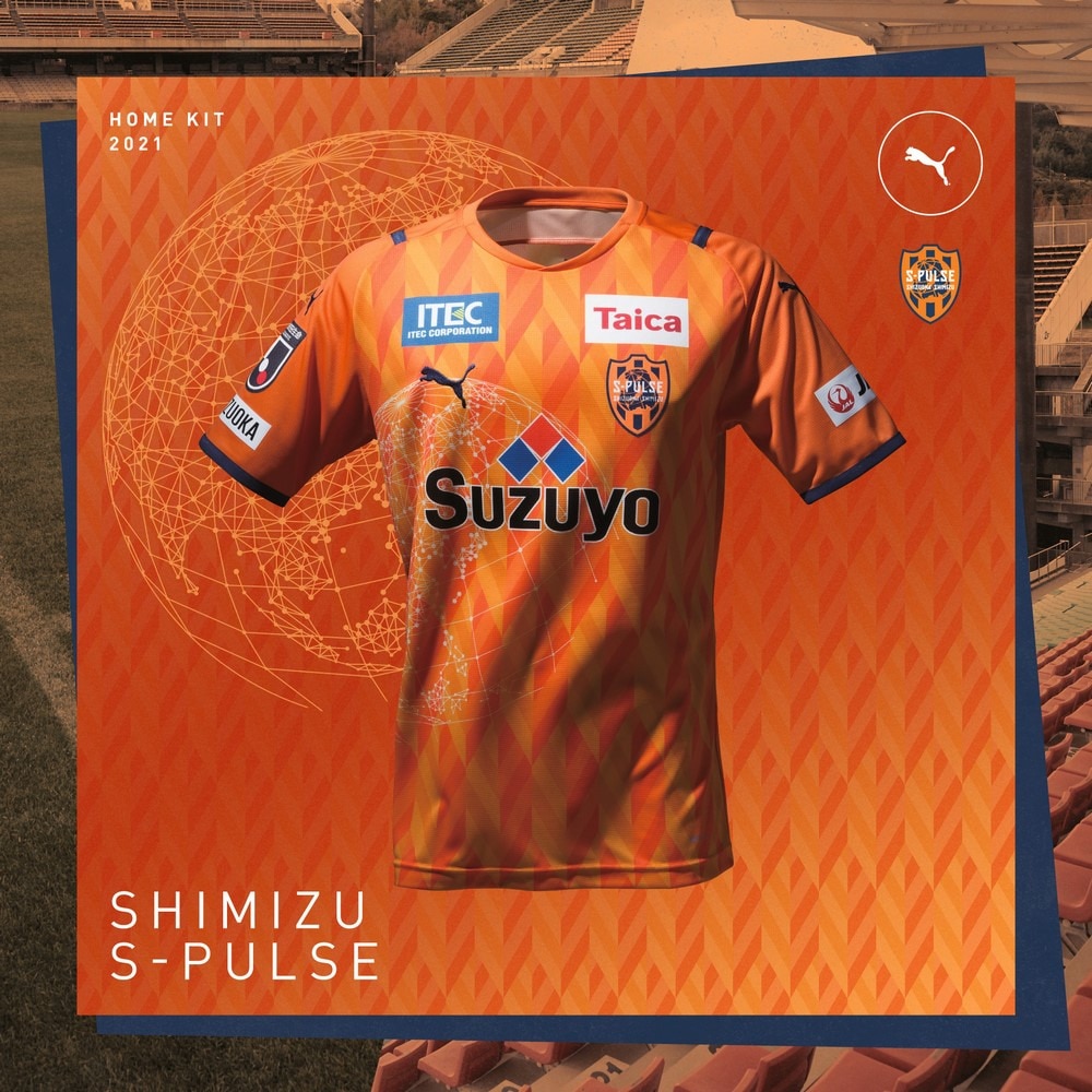 プーマ プーマ Puma メンズ サッカー ウェア メンズ 清水エスパルス 21ホーム半袖レプリカユニフォーム 1st スポーツ用品はスーパースポーツゼビオ
