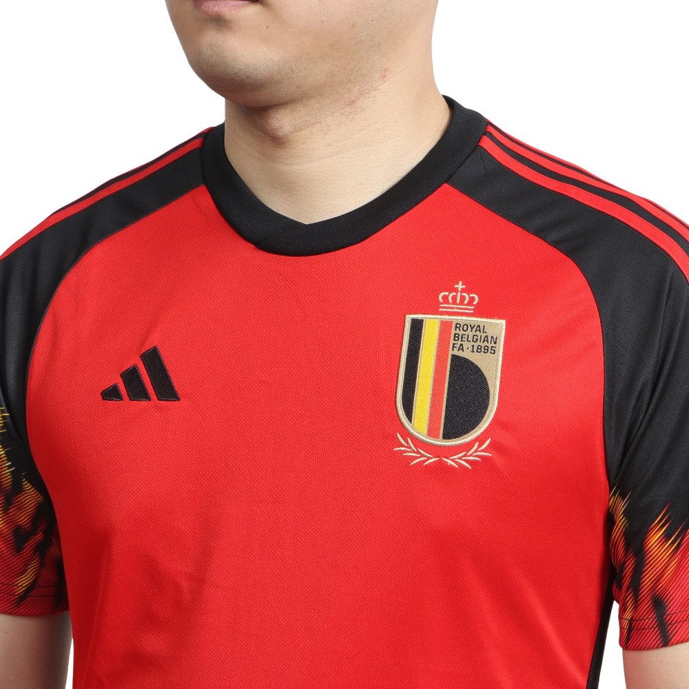 アディダス アディダス Adidas メンズ サッカー ベルギー代表 22 ホームユニフォーム F6346 Hd9412 スポーツ用品はスーパースポーツゼビオ