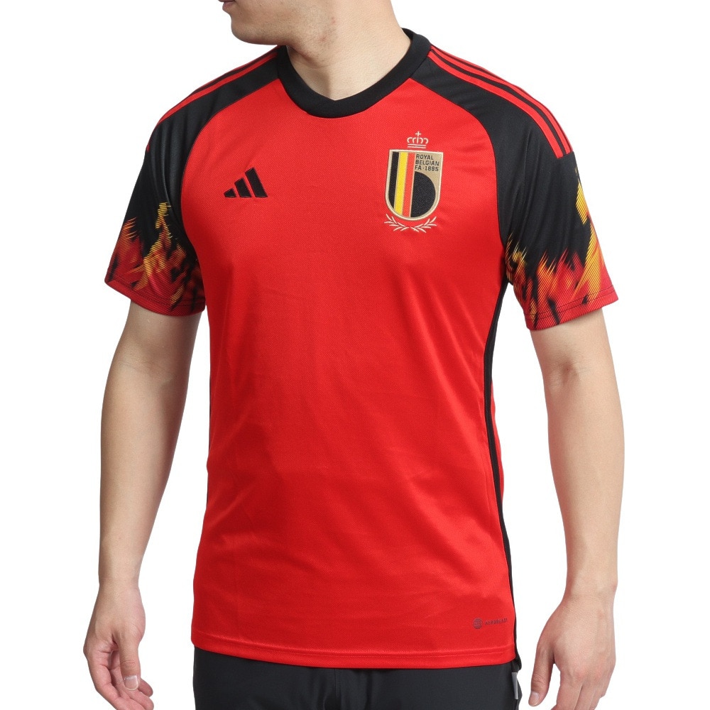 アディダス サッカー ベルギー代表 22 ホームユニフォーム F6346 Hd9412 スポーツ用品はスーパースポーツゼビオ