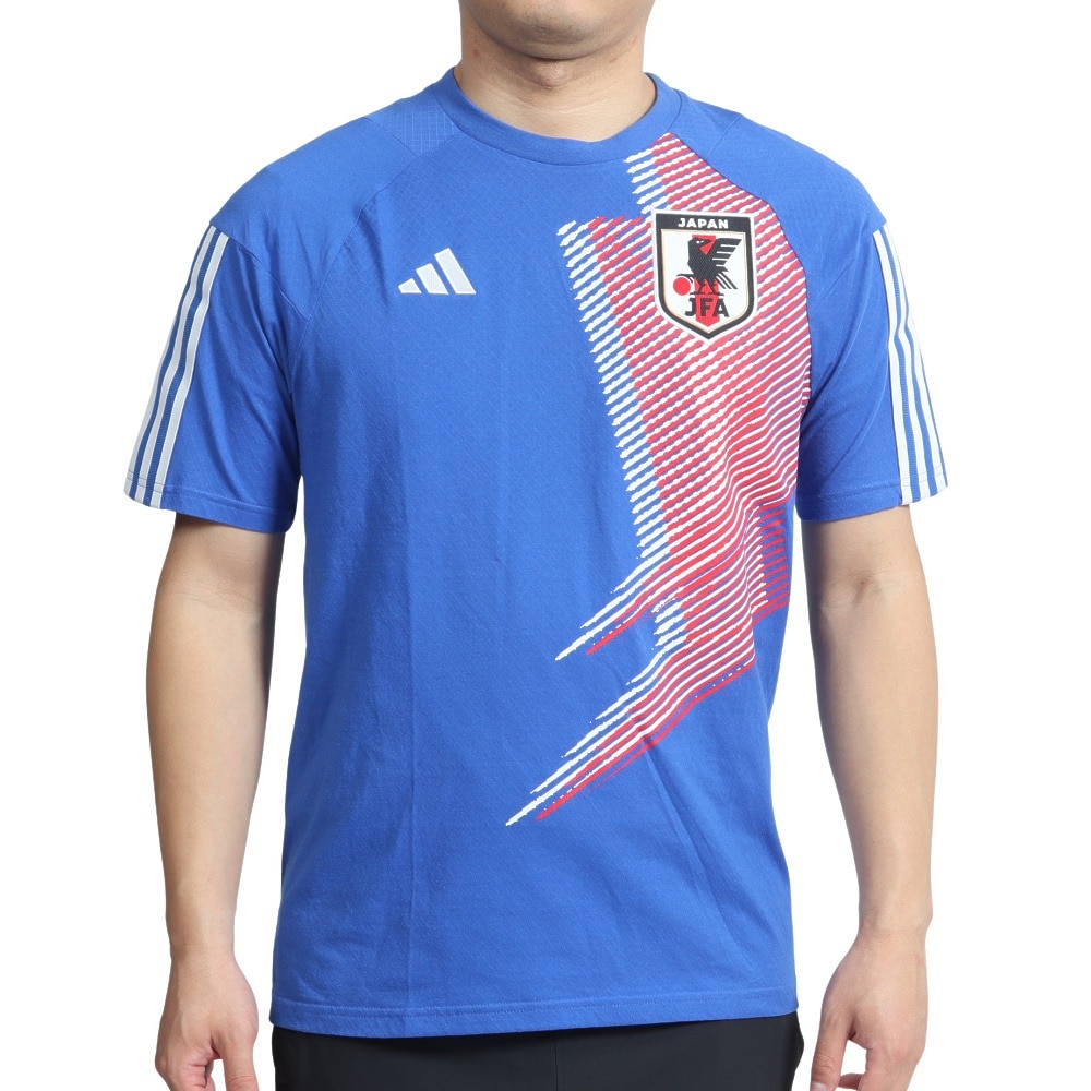 アディダス（adidas）（メンズ）アディダス サッカー日本代表 2022 トラベル Tシャツ DE103-HD8931