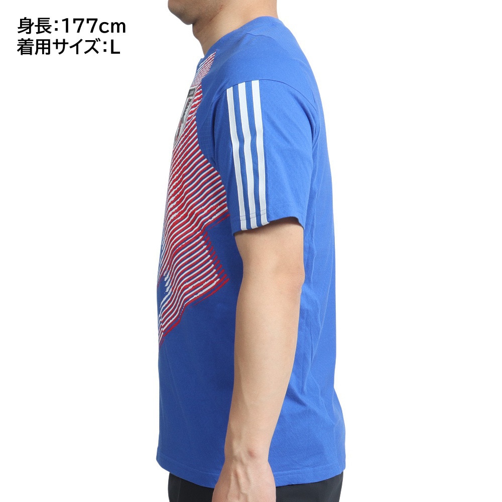 アディダス サッカー日本代表 2022 トラベル Tシャツ DE103-HD8931