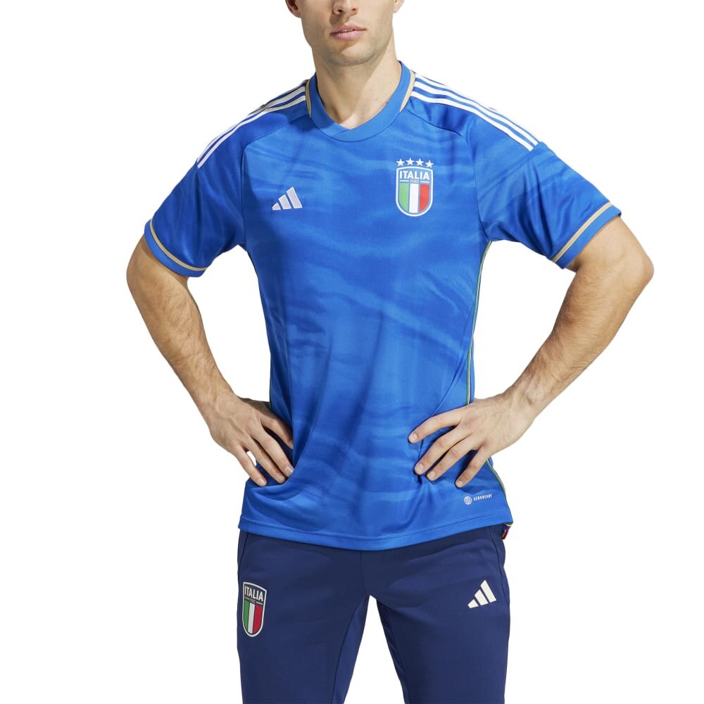 ネイビーシー イタリア代表レプリカユニフォーム Lサイズ ポリエステル