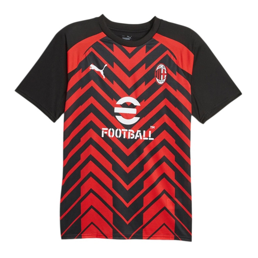 プーマ（PUMA）（メンズ）サッカー スポーツ ACミラン プレマッチ 半袖シャツ 77223101 速乾
