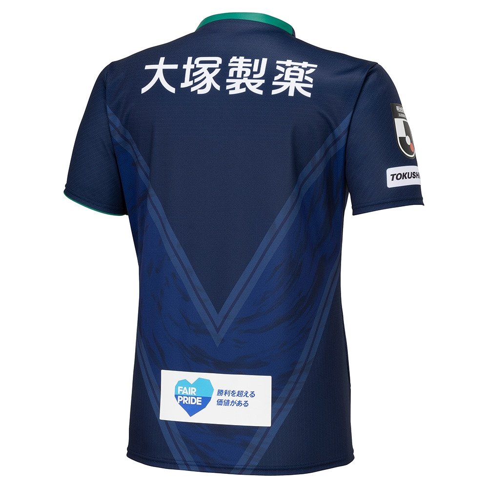 ミズノ（MIZUNO）（メンズ、レディース）徳島ヴォルティス 2024 ホーム オーセンティックユニフォーム P2JABY4001