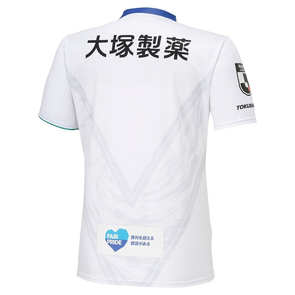 ミズノ（MIZUNO）（メンズ、レディース）徳島ヴォルティス 2024 アウェイ オーセンティックユニフォーム P2JABY4002