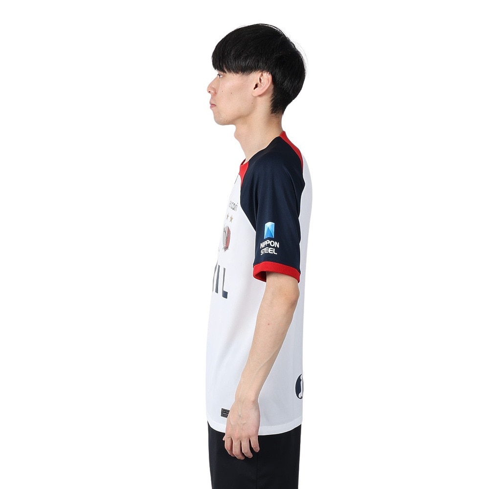 ナイキ（NIKE）（メンズ、レディース）鹿島アントラーズ 2024 アウェイ 半袖レプリカユニフォーム ドライフィット FN6635-100