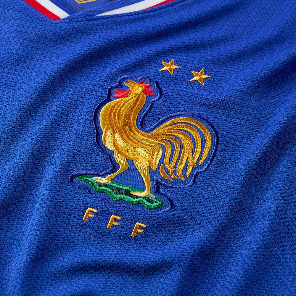 ナイキ（NIKE）（メンズ）ドライフィット サッカー レプリカ ユニフォーム FFF 2024 スタジアム ホーム FJ1259-452 速乾